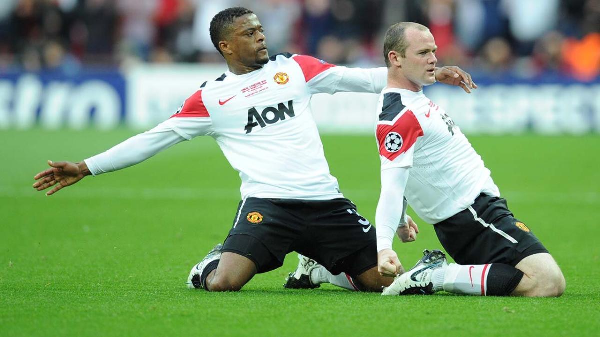 Former Manchester United captain Patrice Evra